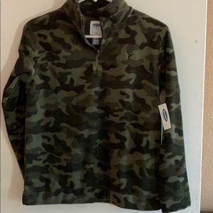 Boys Sweater with neck zipper